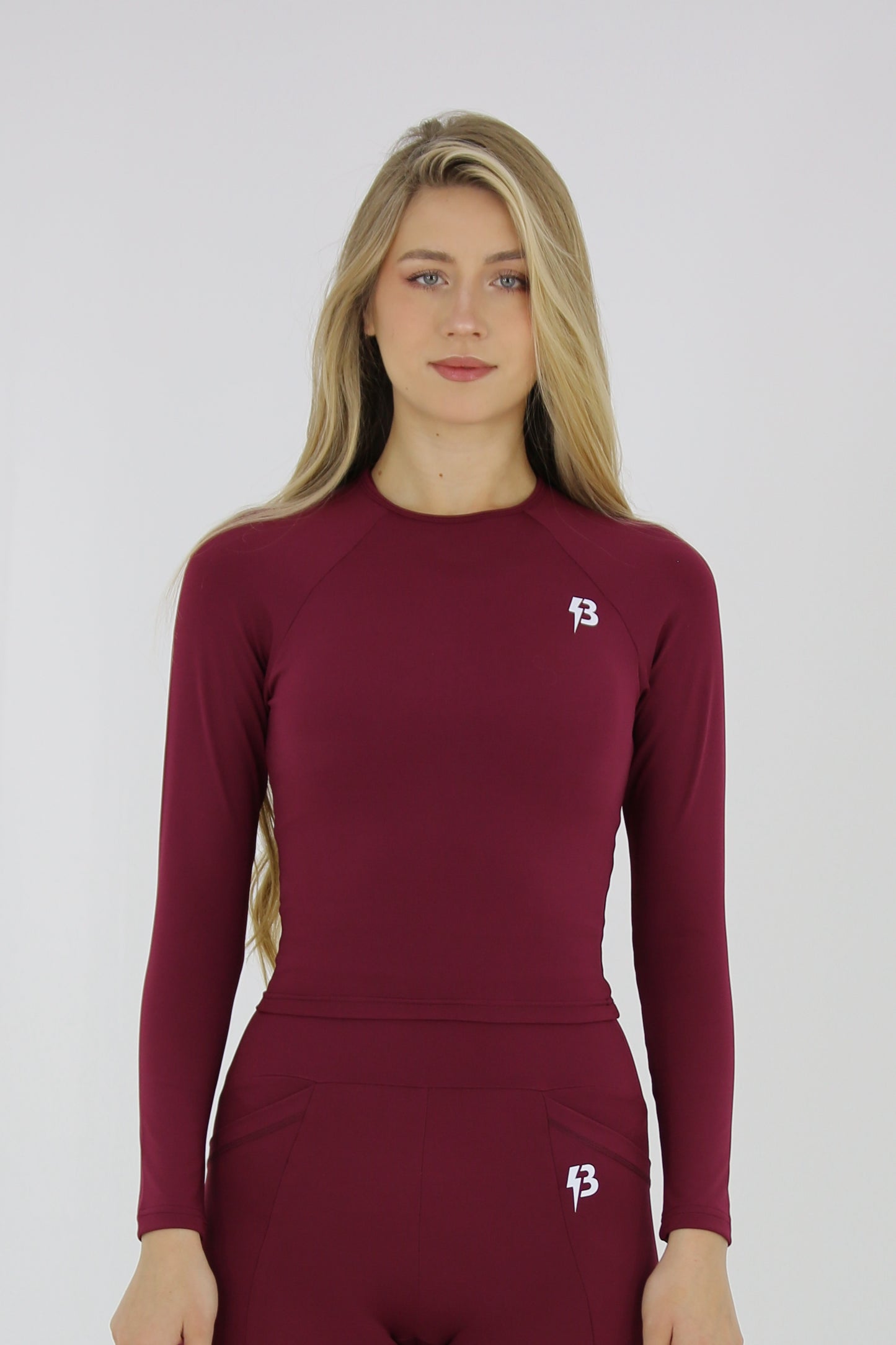 Prime Cropped Long Sleeve Top